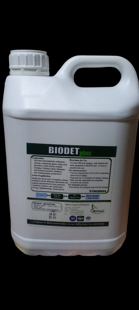 Biodite Plus Enzymatic Surgical Instrument Cleaner 5 Enzyme 